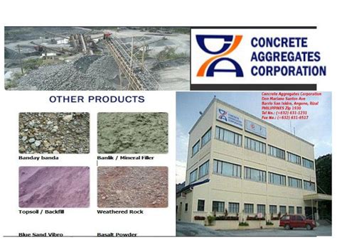 cac philippines inc|concrete aggregates corporation.